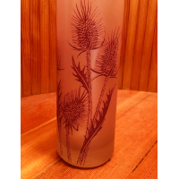 Frosted Glass Distel vaas